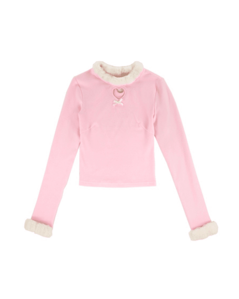 Pure Desire Soft Knitted Sweater KITTYDOTT S Pink 