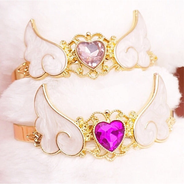 Magical Winged Cuff Bracelet