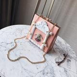 Elegant 3D Angel Handbag Victorian Vintage Aesthetic Mori Girl Lolita Fashion Style Purse Bag 