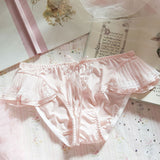 Pink Satin Panties