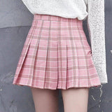 Double Color Plaid Skirt SD00628 Skirt SYNDROME - Cute Kawaii Harajuku Street Fashion Store 