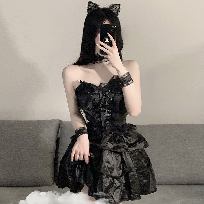 Sexy Gothic Corset Dress