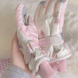 Cutie Bear Pink Gloves