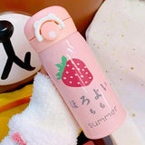 Strawberry Thermos Drink Bottle SD00302 - SYNDROME - Cute Kawaii Harajuku Street Fashion Store