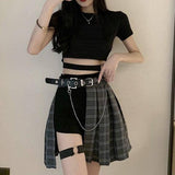 K-Pop Star Outfit SD00125 Skirt SYNDROME - Cute Kawaii Harajuku Street Fashion Store 