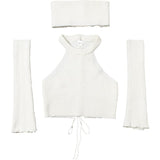 Y2K Pure Sexy Slim Knit Vest cutiepeach 