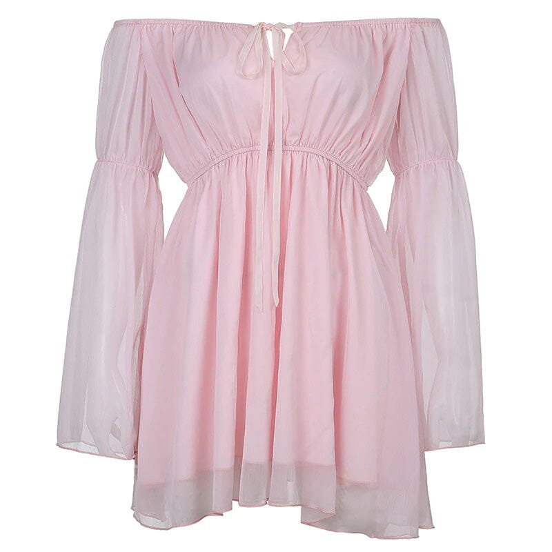 Pure Bliss Dress & Corset Co-Ord Dresses Boogzel Apparel Dress S Pink