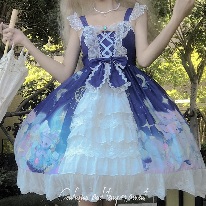 Bunny Star Kingdom Lolita Dress