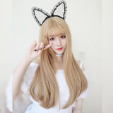 Blonde Straight Long Wig SD00642 - SYNDROME - Cute Kawaii Harajuku Street Fashion Store