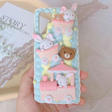 Baby Nursery iPhone Case - 3d, 3d case, rubber, baby animals, cases