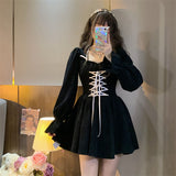 cutiekill-plus-size-vintage-ribbon-black-dress-pl0069