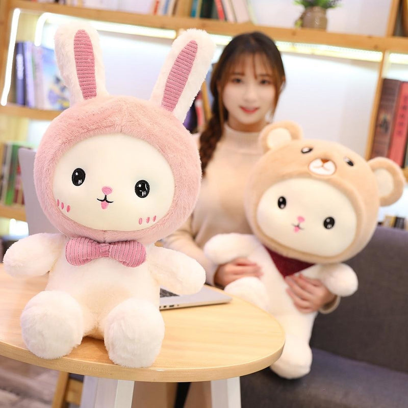 Kigurumi Bunny Plush - anime, creepy, halloween, mimikyu, pikachu