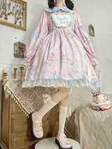 Kitsch Bunny Lolita Dress - dress