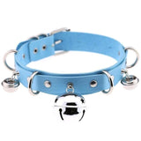 Pleather Cat Bell Collar choker DDLG Playground 