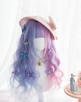 Purple Bunny Ear Lolita Wig - blue wig, bunnies, bunny, bunny ear, ears