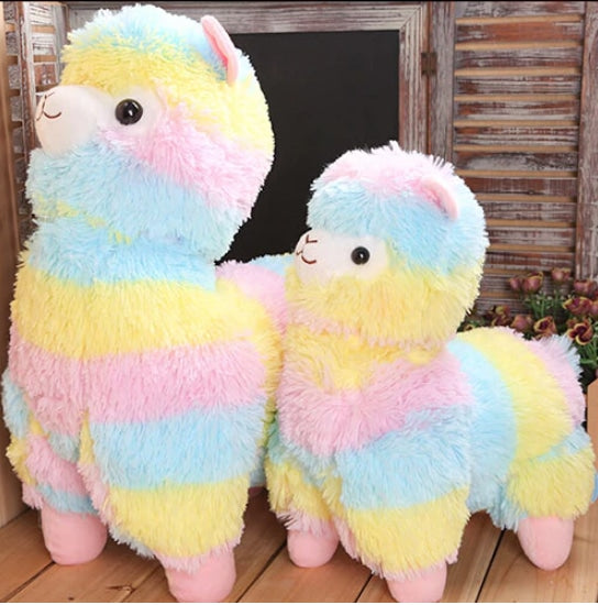 Rainbow Alpaca Plush - Alpaca