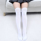 Solid Thigh High Stockings socks DDLG Playground 