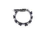Spiked Floral Collar - choker
