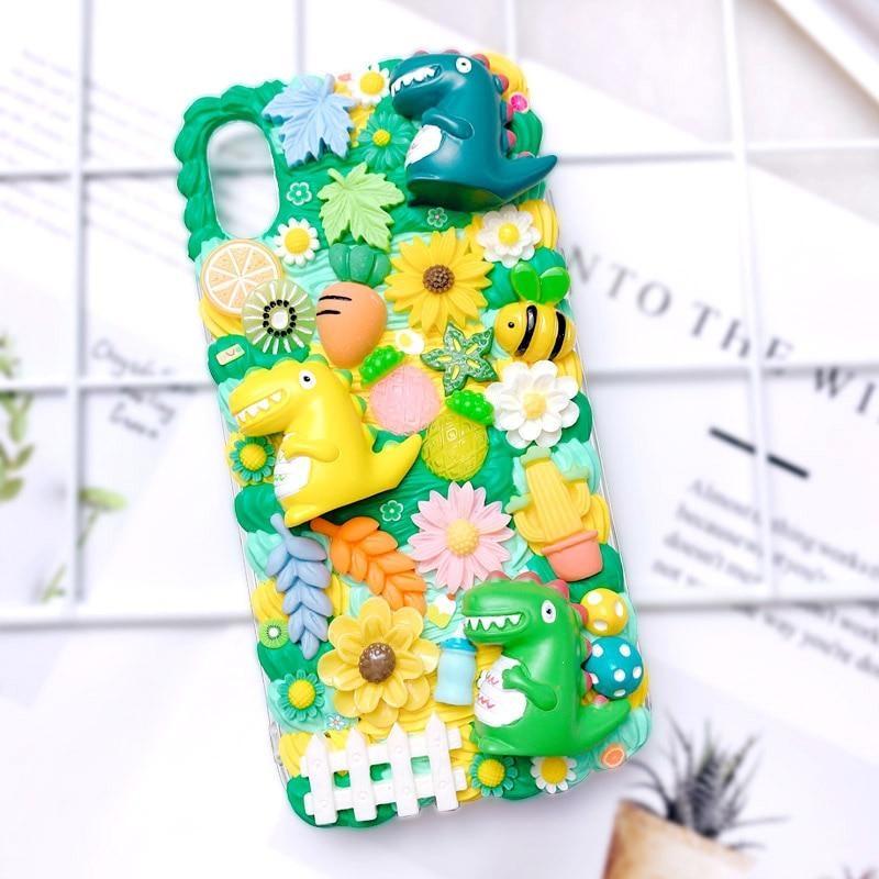 Spring Dino Galaxy Phone Case - aligator, alligator, android, androids, bumble bee