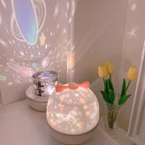 Starry Sky Projector Lamp & Speaker - bedroom lamp, bluetooth, decorations, galaxy, home decor