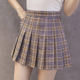 Tartan Plaid School Girl Skirt skirt Kawaii Babe 
