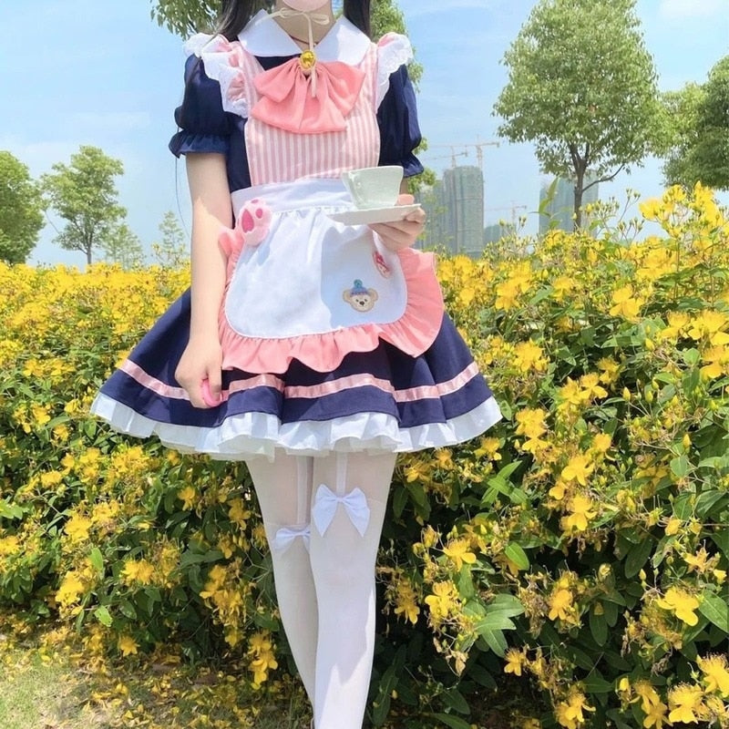 Tea Time Maid Lolita Dress - dresses, lolita maid cosplay, outfit, z1