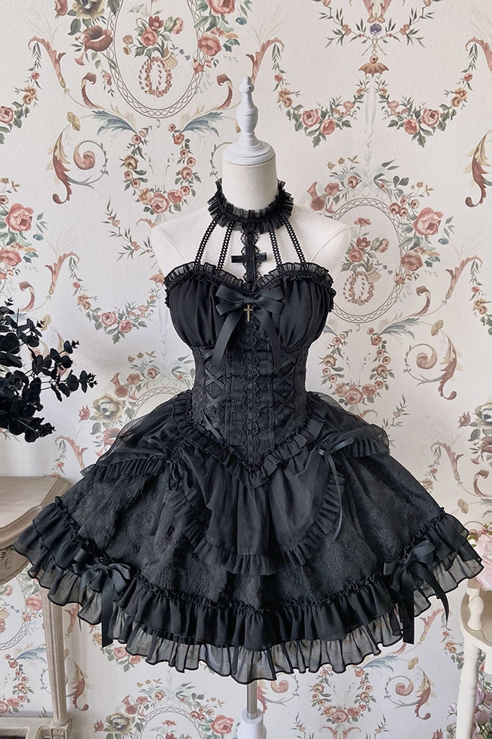 The Queen Of Lolitas Dress - Black / XS - dress
